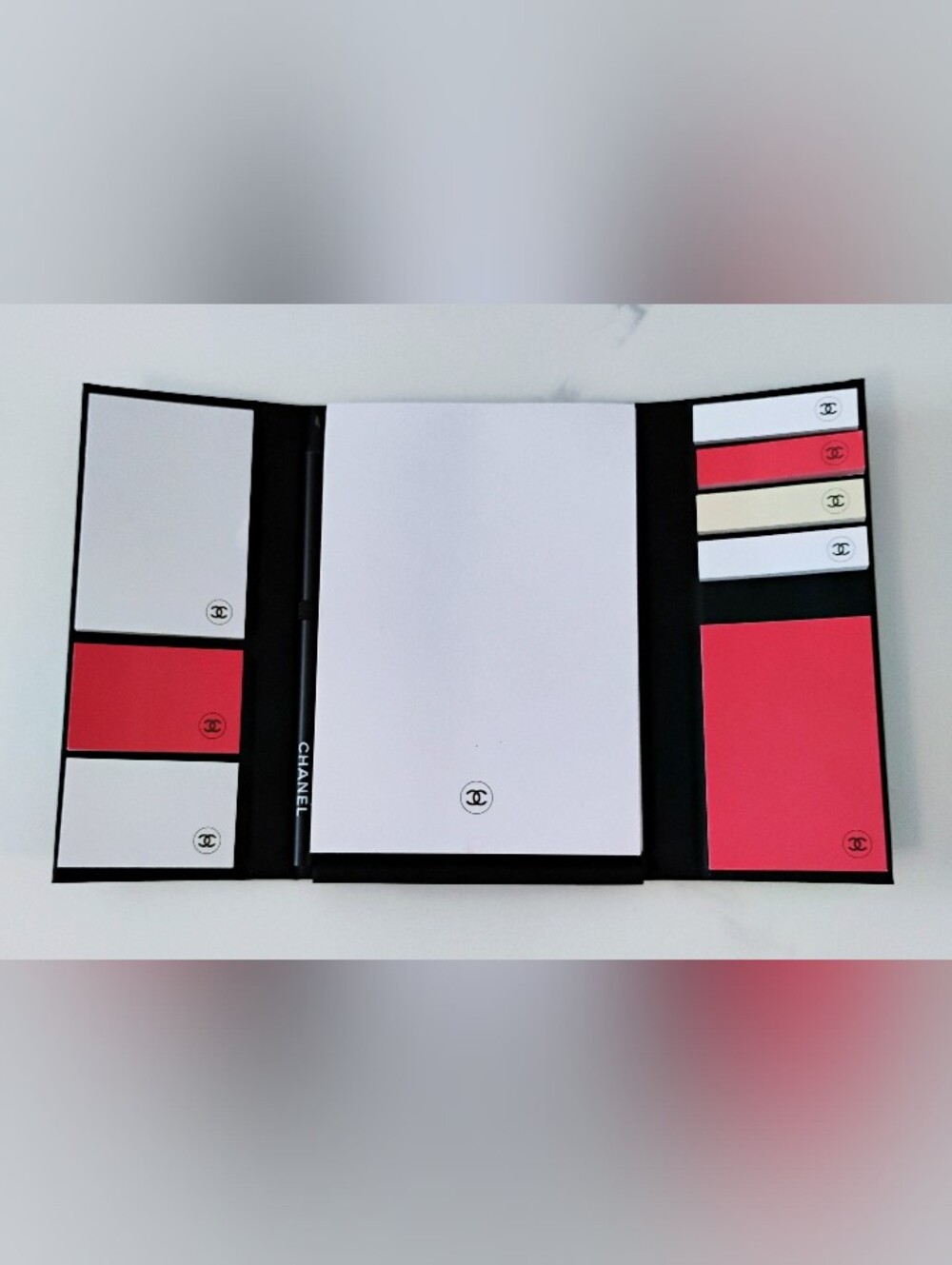 NIB Chanel GWP Stationery Set